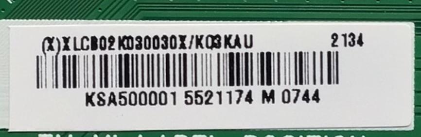 KIT DE TARJETAS PARA TV VIZIO / MAIN XLCB02K030 / 715GB722-M01-004D / FUENTE ADTVK1811ABM / 715GB897-P01-000-003S / T-CON CV500U3-T03 / E3CCBB5000D / PANEL TPT500WR-U3T03.DJ REV:S01U / DISPLAY CV500U3-T03 REV:01 / MODELOS M50Q7-J01 LTYHG7KX	 - Imagen 6